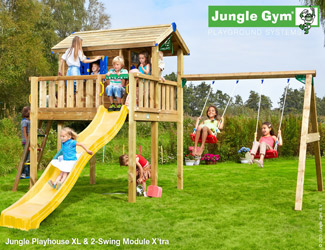 ������� �������� �Jungle Playhouse X + Swing Module Xtra�
